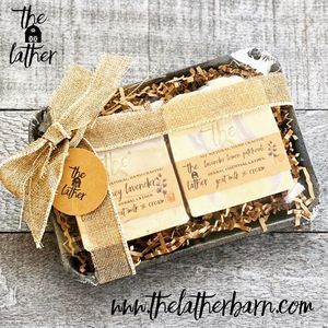 Lavender Lovers Gift Set- Honey/Lemon Patchouli 🐐